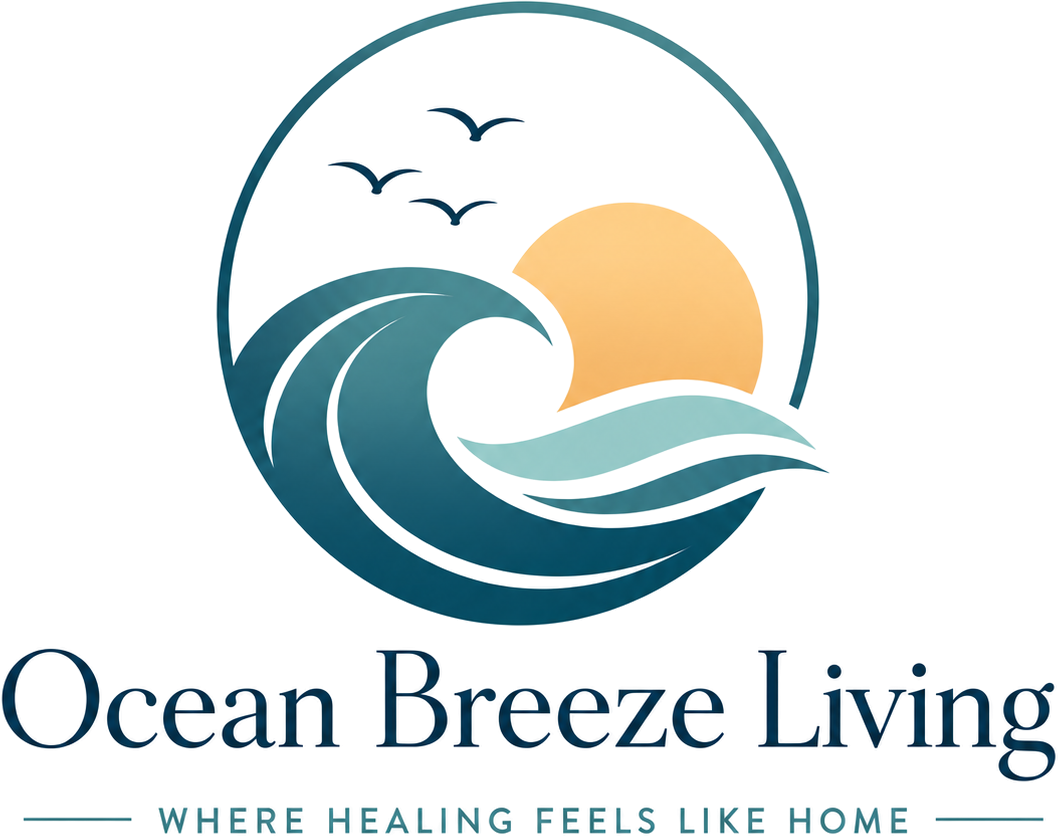 Ocean Breeze Living. Where Healing Feels Like Home.